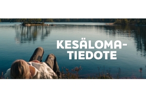 Lahden ja Närpiön tuotannot on lomalla viikot 28–31