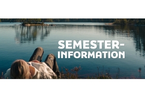 Lahtis och Närpes produktionsenheter har semester under veckorna 28–31