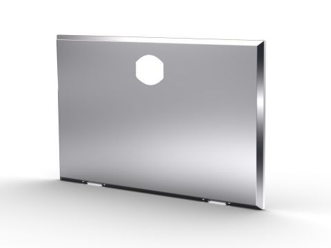 Rostfrit lucka 800x500mm (17810-10)